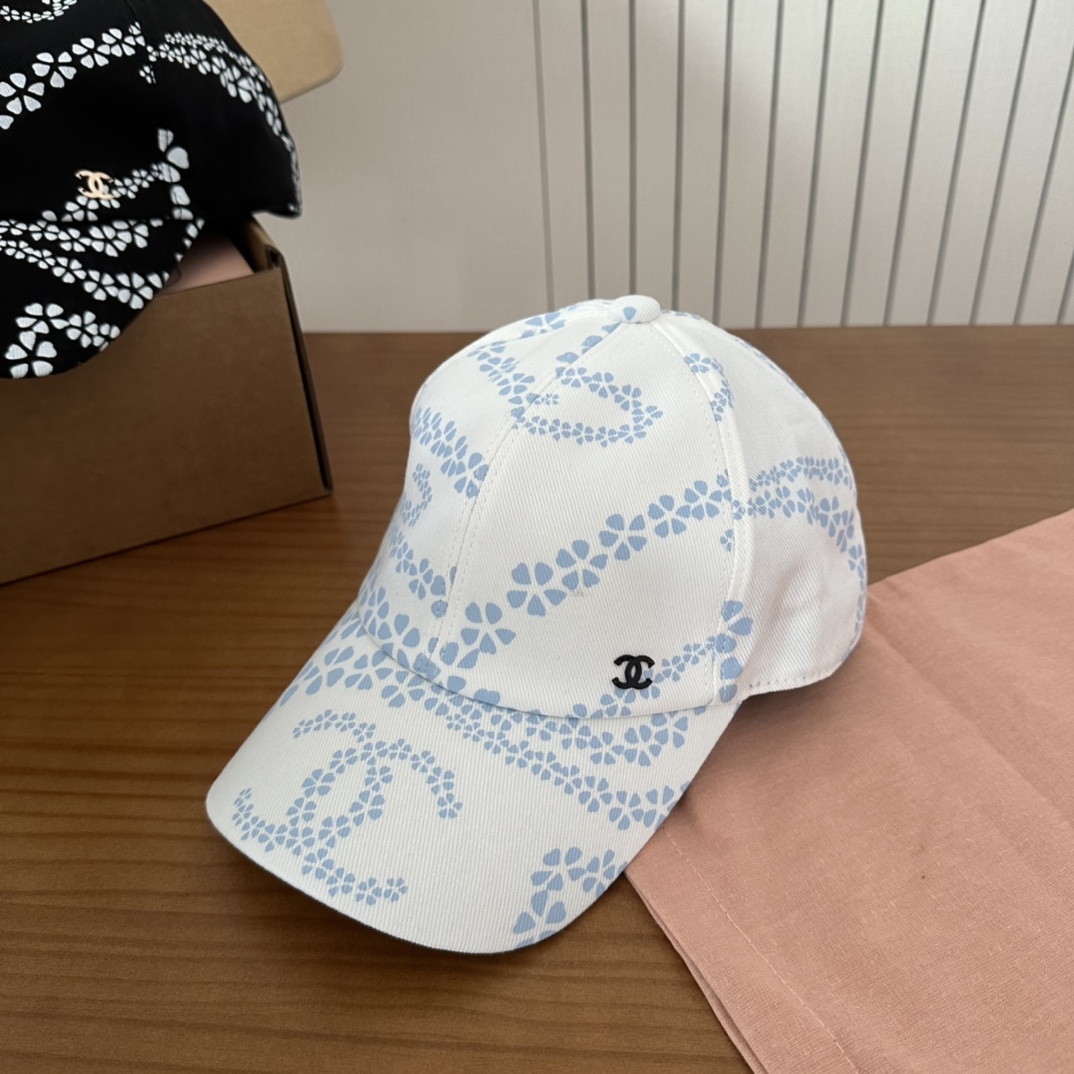 

香奈儿CHANEL 新品高定棒球帽，小香logo经典简约，时尚休闲设计 跑量新品
