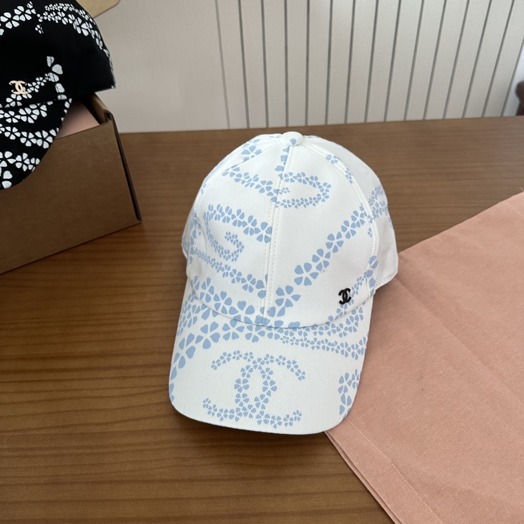 

香奈儿CHANEL 新品高定棒球帽，小香logo经典简约，时尚休闲设计 跑量新品