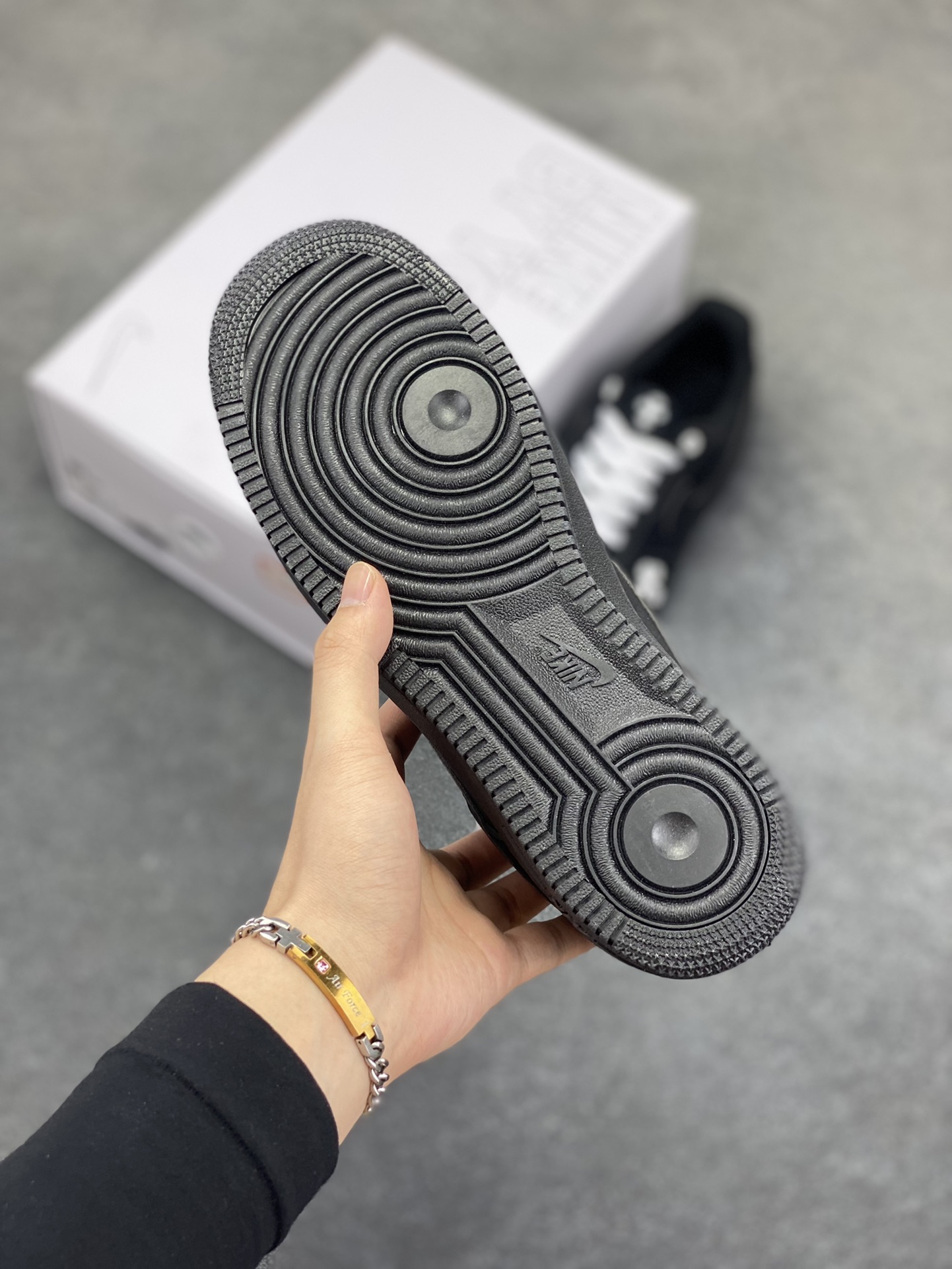 图片[5]-NK Air Force 1‘07 Low 定制款抽屉盒 空军一号低帮休闲板鞋 定制皮料 原楦原纸板 纯正版型 高清洁度 内置全掌气垫 货号：CW2288-111 尺码：36 36.5 37.5 38 38.5 39 40 40.5 41 42 42.5 43 44 44.5 45-选品中心