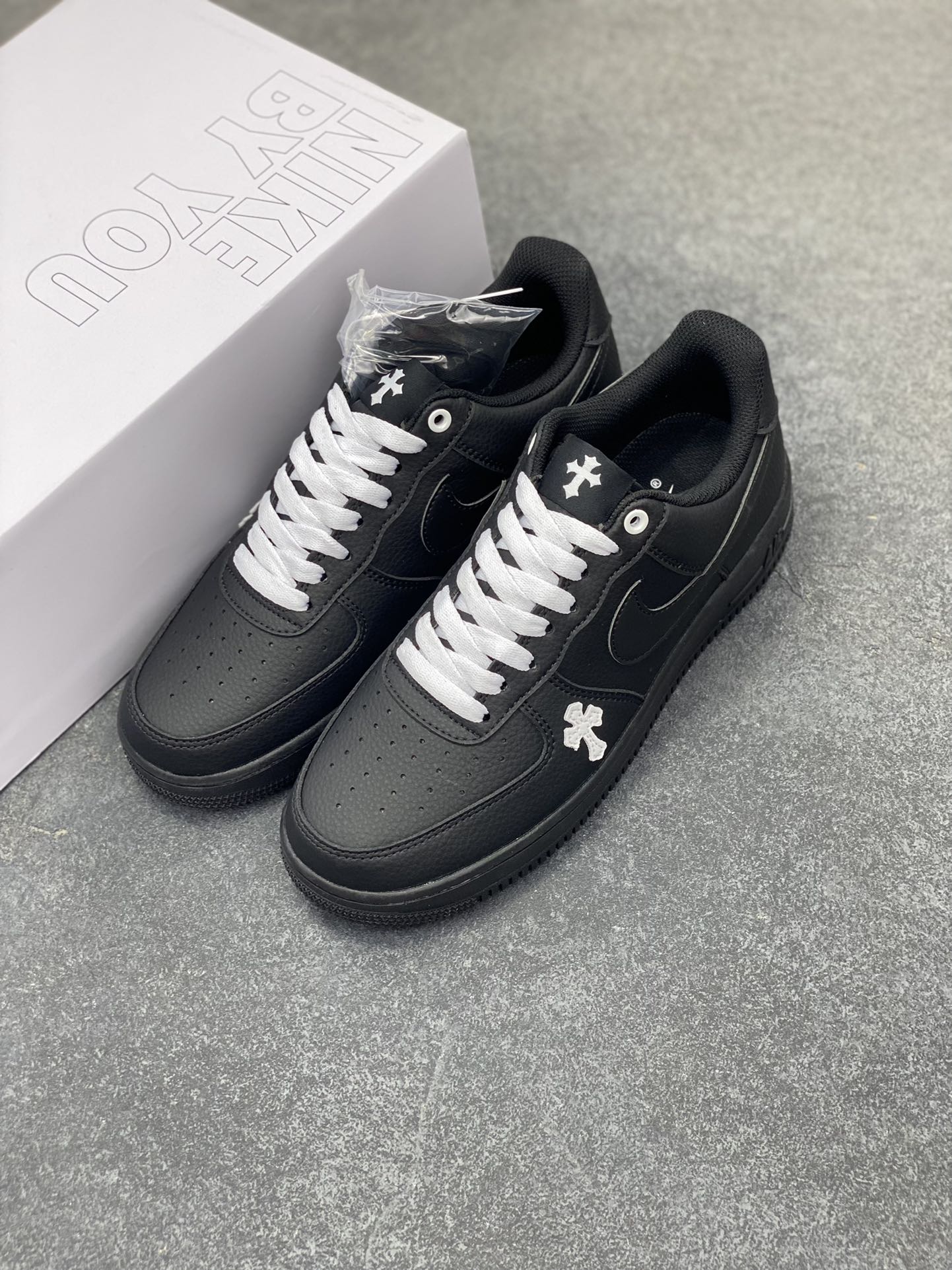 图片[8]-NK Air Force 1‘07 Low 定制款抽屉盒 空军一号低帮休闲板鞋 定制皮料 原楦原纸板 纯正版型 高清洁度 内置全掌气垫 货号：CW2288-111 尺码：36 36.5 37.5 38 38.5 39 40 40.5 41 42 42.5 43 44 44.5 45-选品中心