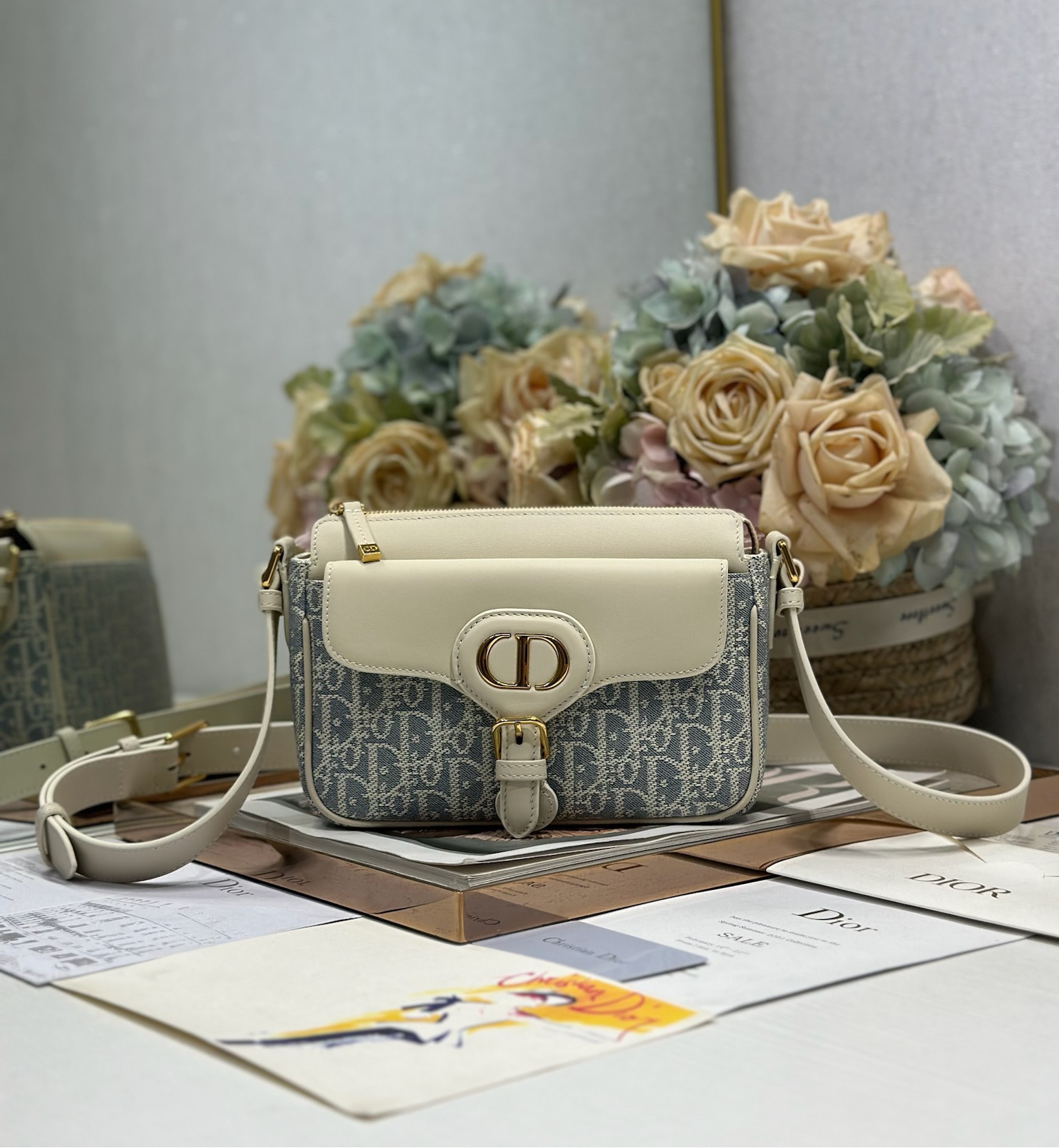 Dior 新款波比拉链小包#蓝D布/椰子蓝D布✔️



型号：2358
