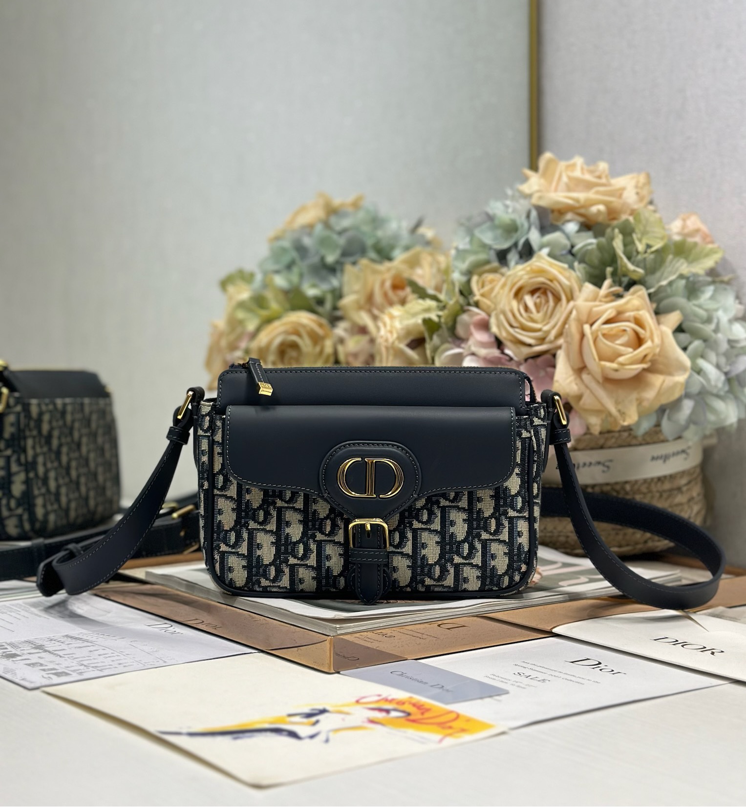 Dior 新款波比拉链小包#蓝D布/椰子蓝D布✔️



型号：2358
