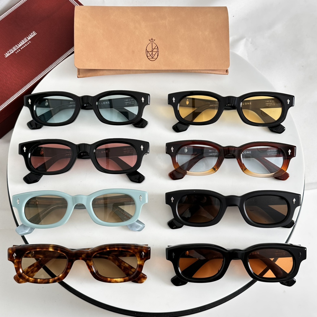  ‼️ 官网图 JACQUES MARIE MAGE
日本手工眼镜 
MODEL：WHISKEYCLON