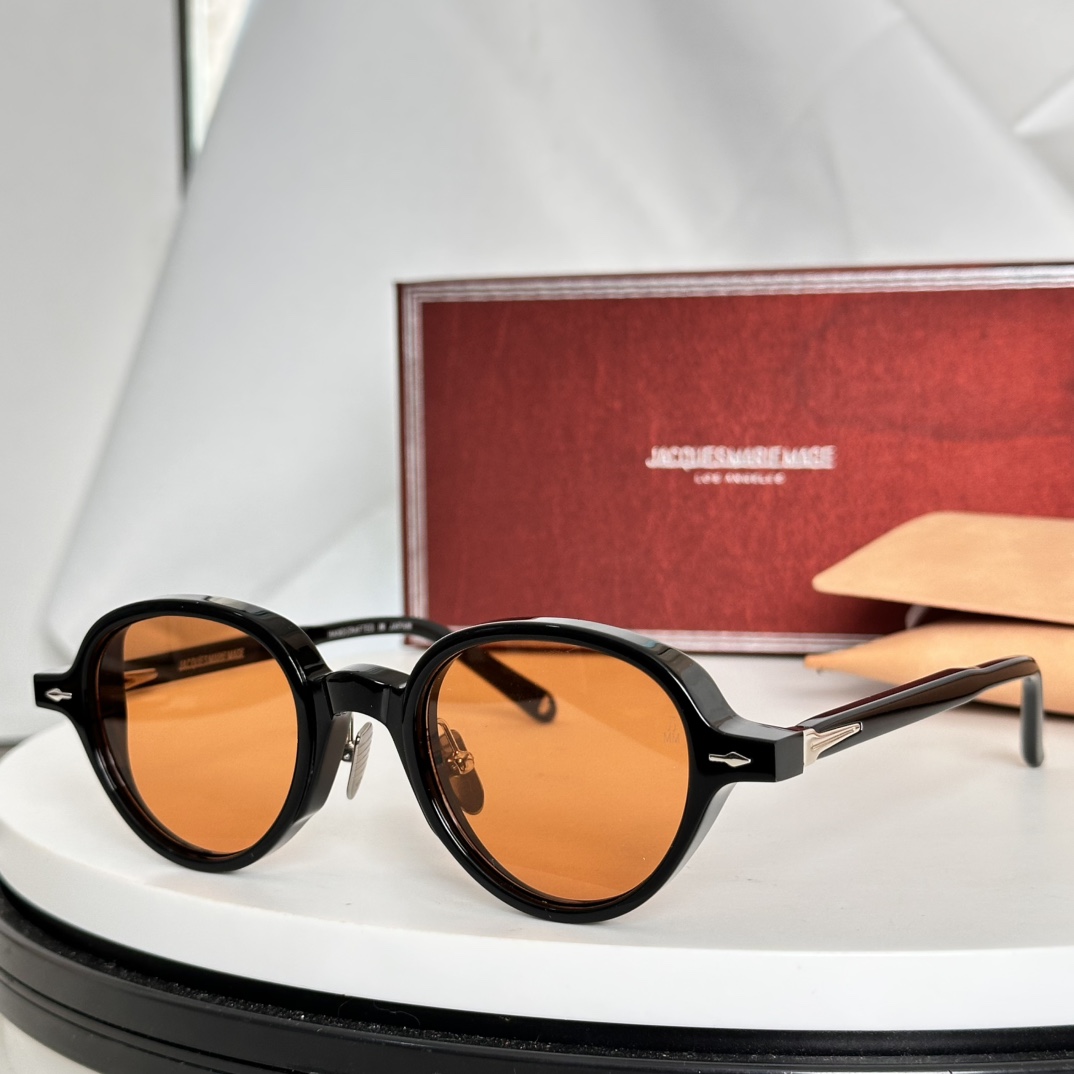  ‼️圆型JACQUES MARIE MAGE
日本手工眼镜 
MODEL：CLARK
SIZE45-2