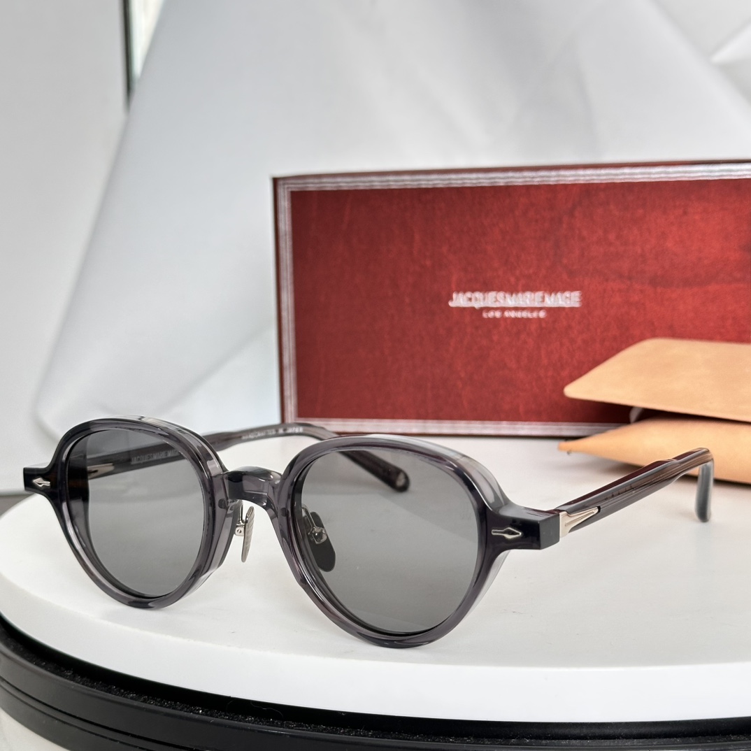  ‼️圆型JACQUES MARIE MAGE
日本手工眼镜 
MODEL：CLARK
SIZE45-2