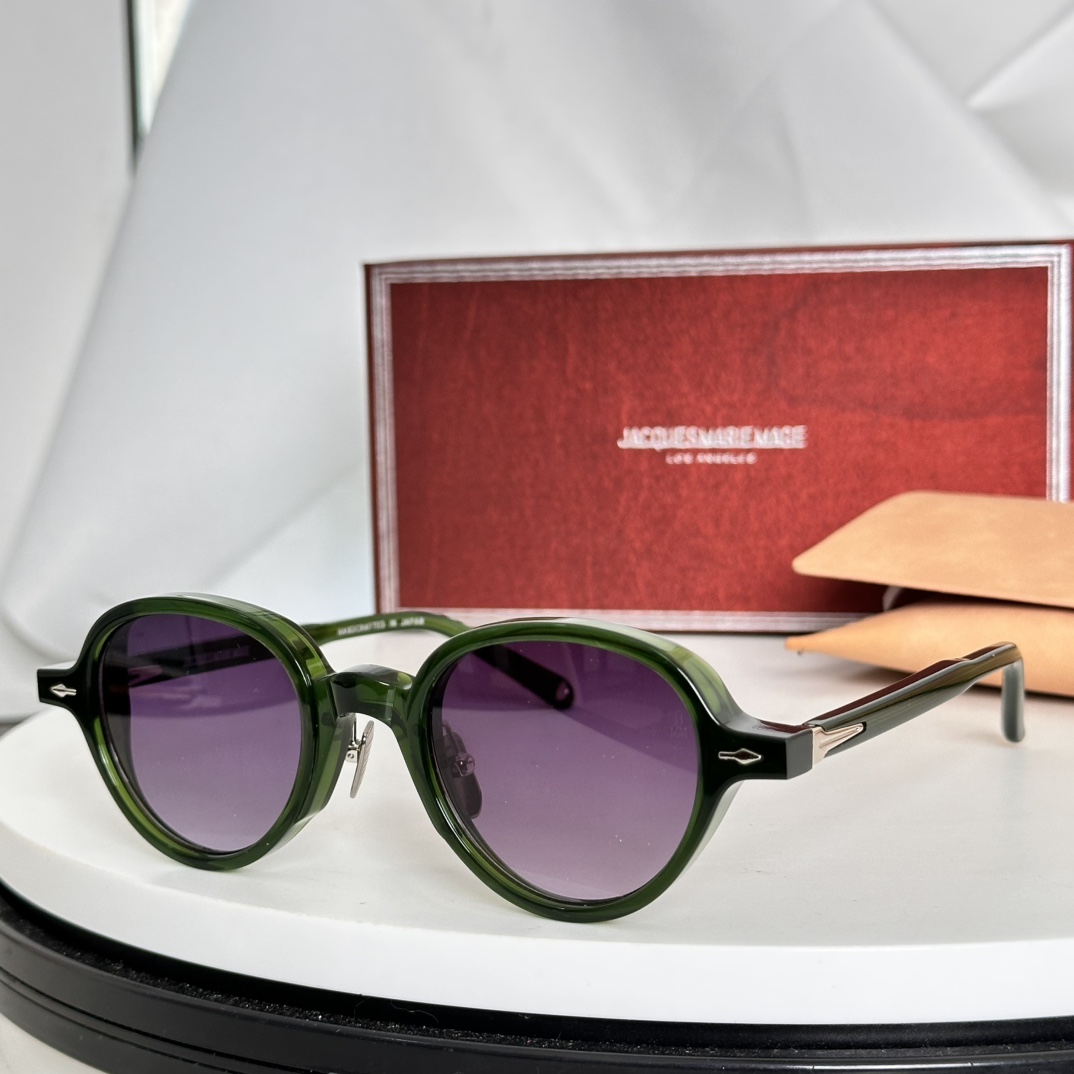  ‼️圆型JACQUES MARIE MAGE
日本手工眼镜 
MODEL：CLARK
SIZE45-2