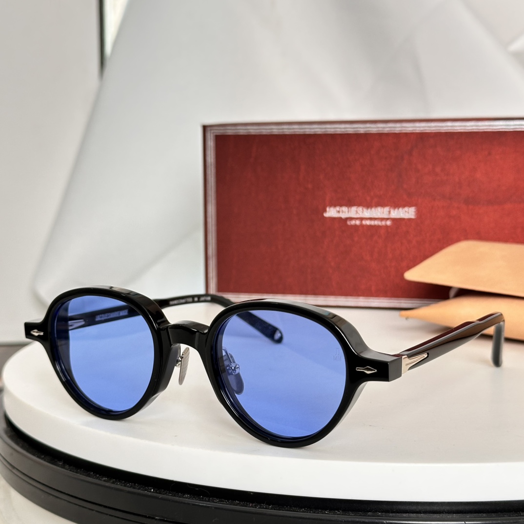  ‼️圆型JACQUES MARIE MAGE
日本手工眼镜 
MODEL：CLARK
SIZE45-2