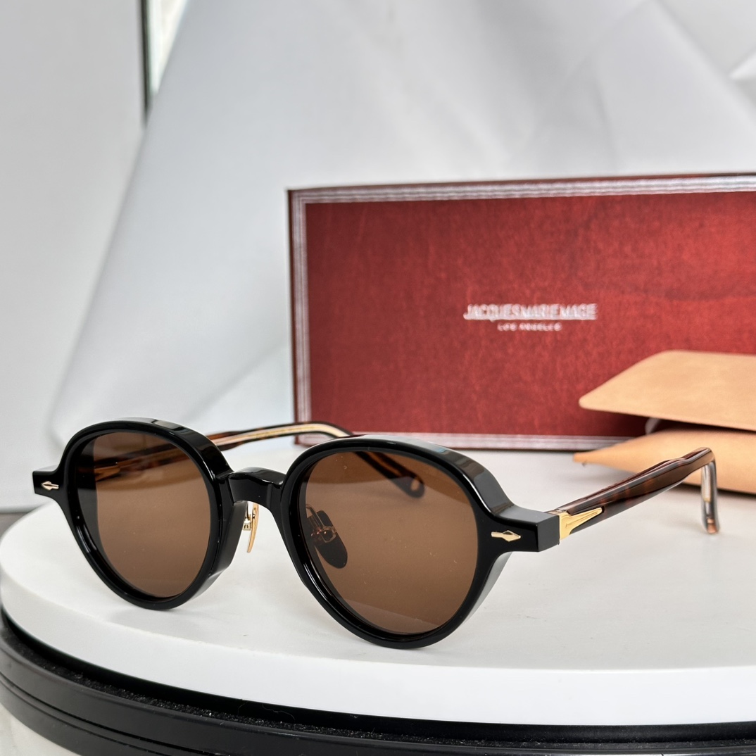  ‼️圆型JACQUES MARIE MAGE
日本手工眼镜 
MODEL：CLARK
SIZE45-2