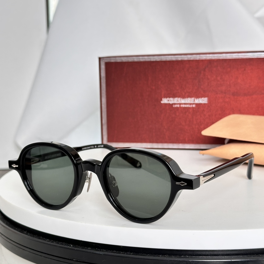  ‼️圆型JACQUES MARIE MAGE
日本手工眼镜 
MODEL：CLARK
SIZE45-2