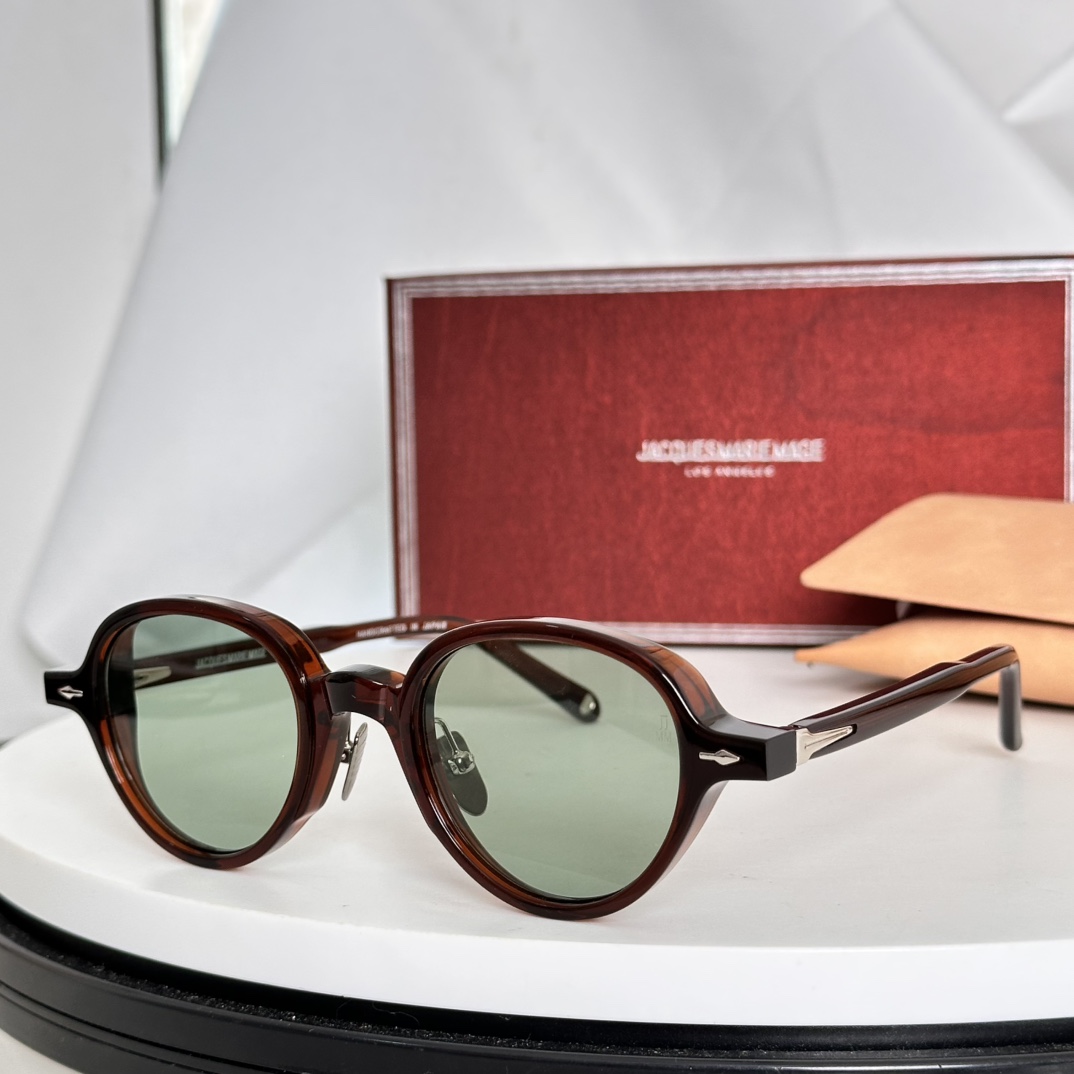  ‼️圆型JACQUES MARIE MAGE
日本手工眼镜 
MODEL：CLARK
SIZE45-2