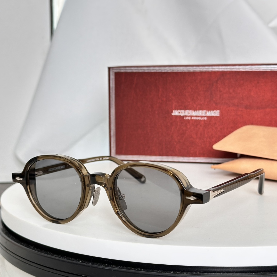  ‼️圆型JACQUES MARIE MAGE
日本手工眼镜 
MODEL：CLARK
SIZE45-2