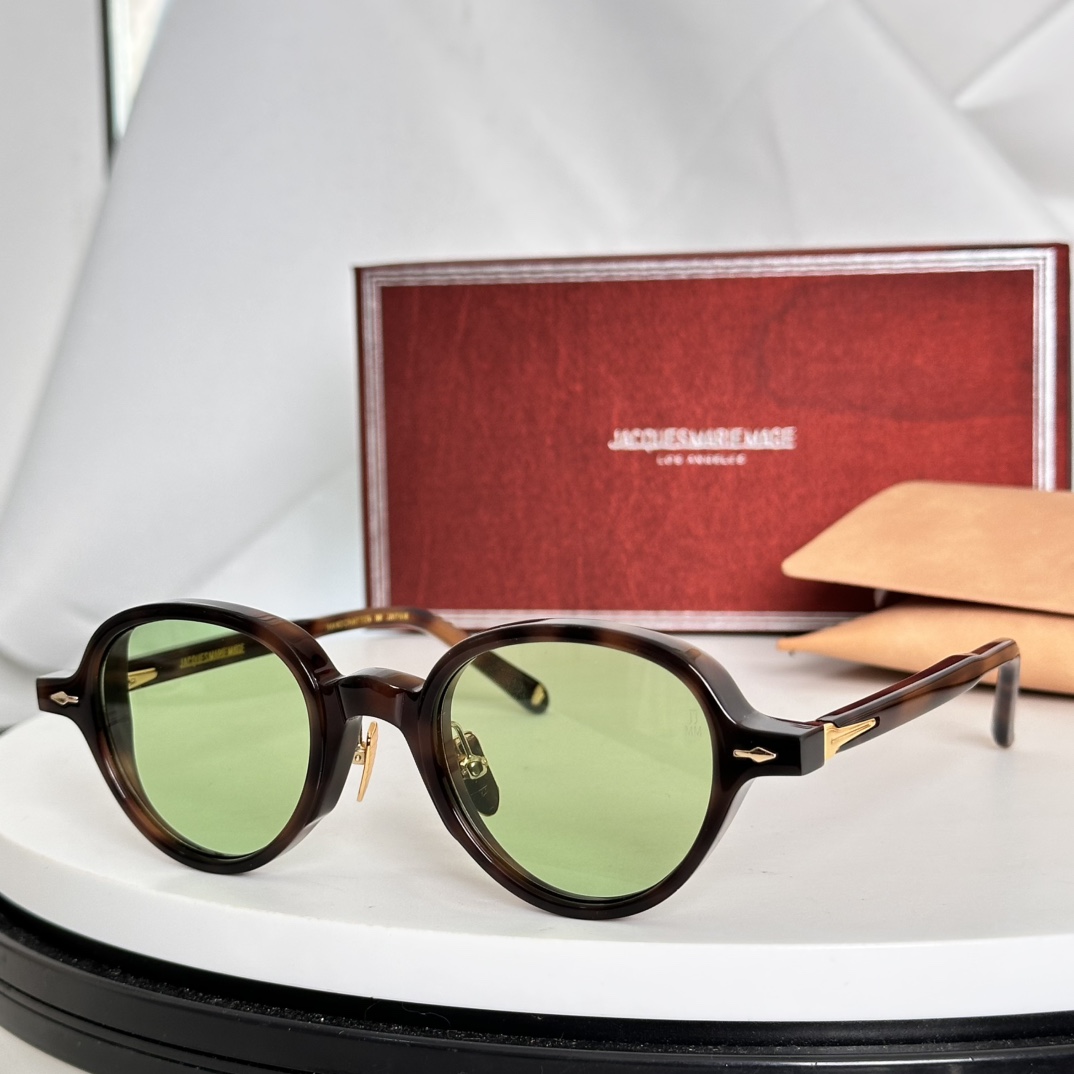  ‼️圆型JACQUES MARIE MAGE
日本手工眼镜 
MODEL：CLARK
SIZE45-2