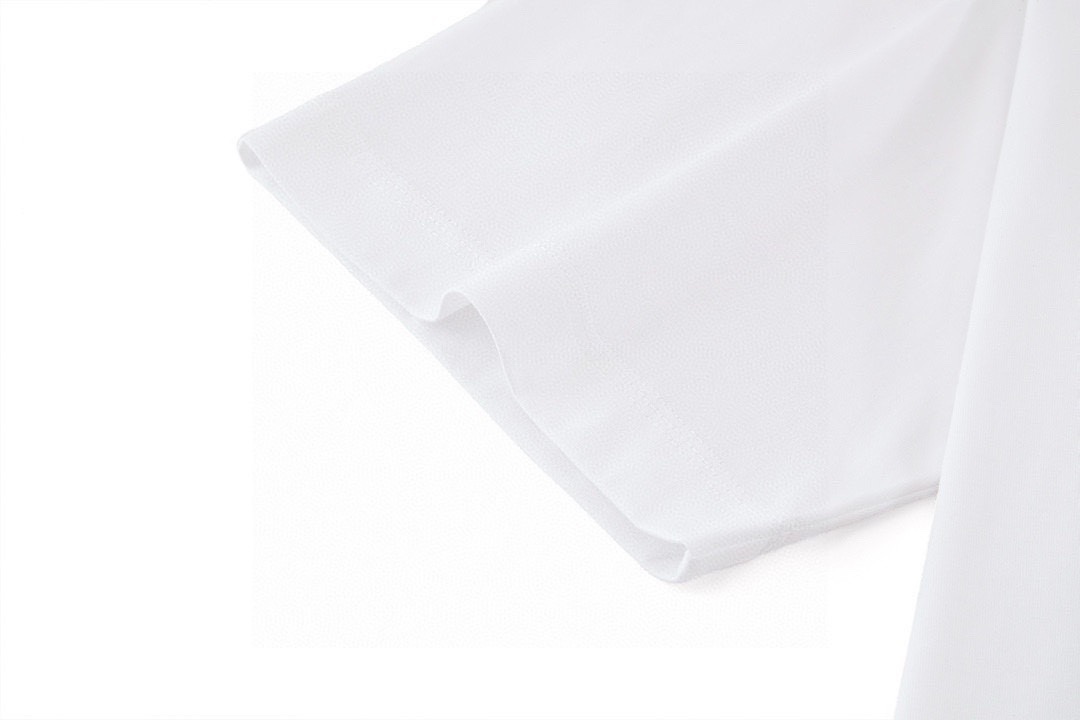 巴宝莉/Burberry 夏季新款 蓝骑士战马刺绣圆领短袖T恤 黑色/白色