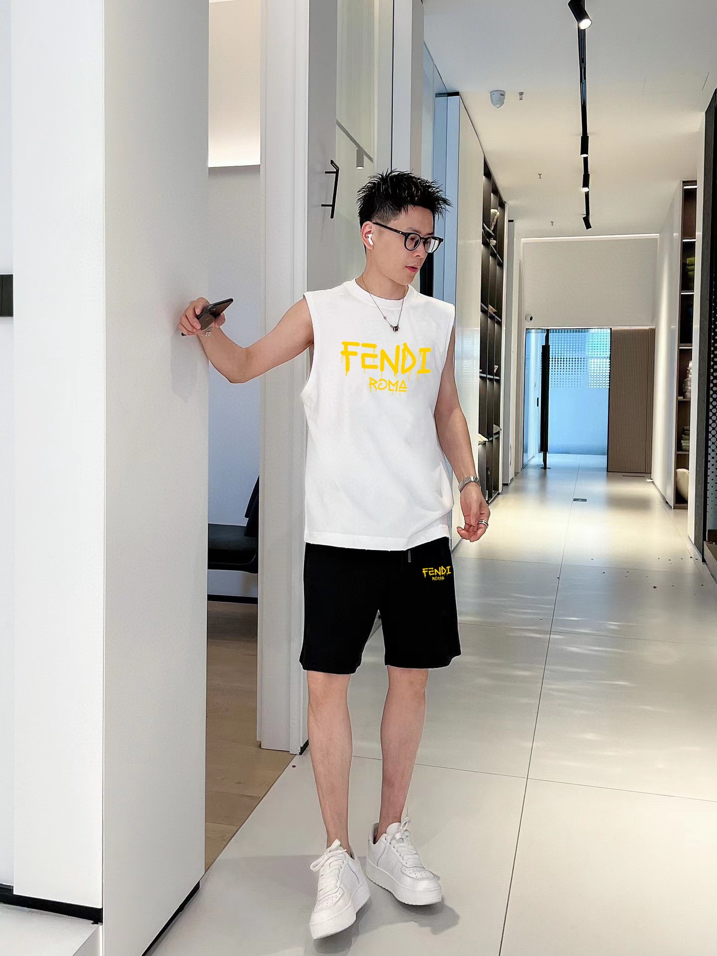 Fendi 品牌【FENDI 芬迪】2025春夏季新品背心套装