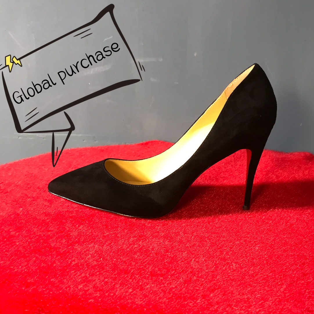 NO:336533,High-end customized Spring and Summer Classic Series!  H10Cm, size 34-42. Genuine leather sole..9033-003 Black deer leather apricot sheepskin..Sync. Standard European code Reference:9033-003 Color:black Material:veau velours Lining: goat leather Heel height:10Cm Sole:leather sole Size:EUR 34-42 (US 4-11):,,christian louboutin,sheepskin,Leather soles19860909高端订制 年春夏精典款系列！ H10Cm,尺码34-42码.真皮大底..9033-003黑鹿皮杏羊皮里..官网同步 标准欧码 Reference:9033-003 Color:black Material:veau velours Lining: goat leather Heel heigh:10Cm Sole:leather sole Size:EUR 34－42（US 4一11) :,,christian louboutin,sheepskin,Leather soles,Women's Shoes