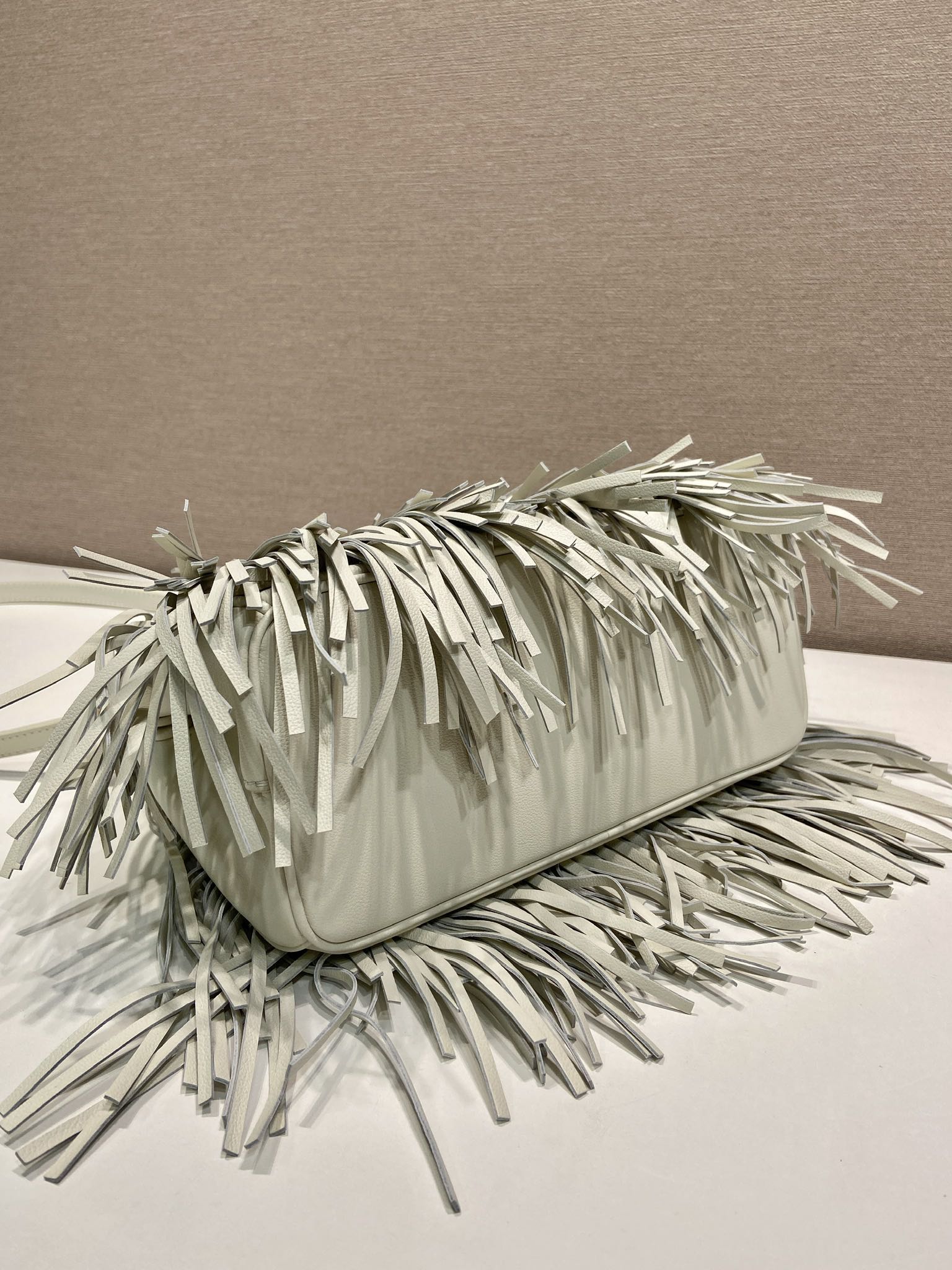 Elegant Leather Shoulder Bag with Tassel Design, 24.5cm - Timeless Fashion 7 i1751180925 5862 5