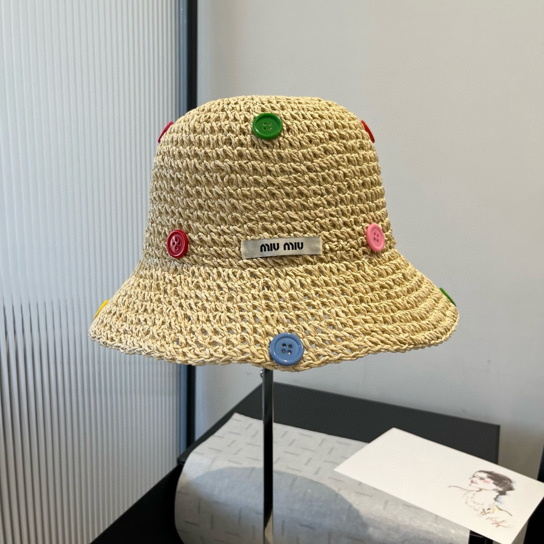 NO:353736,Miumiu Miu's new hand hook straw woven hat, sun-visual beach hat, head circumference 57cm hat, straw hat, fisherman hat, baseball hat, hat, miumiu, espadrilles, espadrilles, hatsmiumiu缪缪新款手钩草编帽,遮阳沙滩帽,头围57cm帽子草帽渔夫帽棒球帽,帽子,miumiu,espadrilles,espadrilles,hats,hat