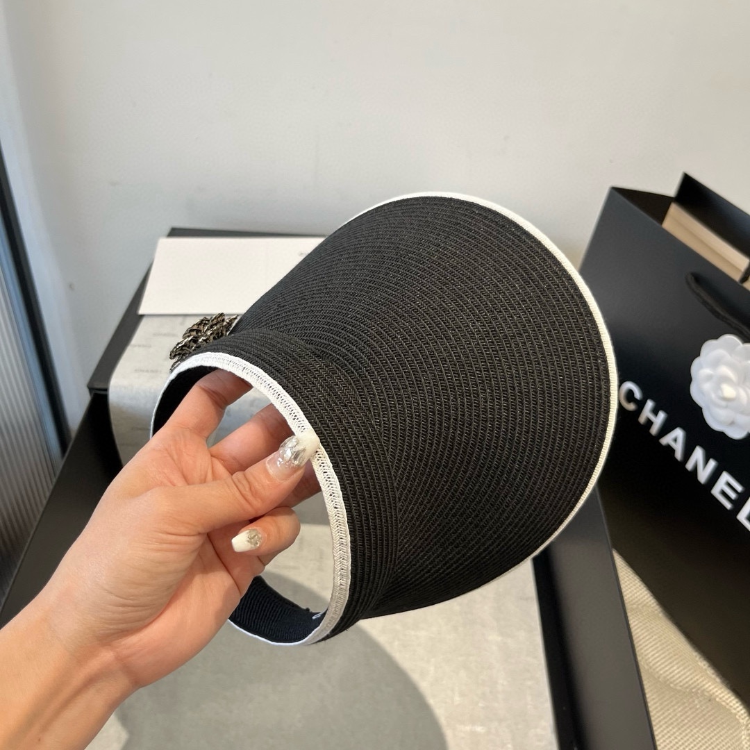 NO:353325,Chanel Champagne Camellia Empty Top Sun Hat, Sun Band Hat Straw Hat Fisherman Hat Baseball Hat, Hats, Chanel, Chanel, espadrilles, HatsChanel香奈儿山茶花空顶遮阳帽,遮阳发箍帽子草帽渔夫帽棒球帽,帽子,chanel,chanel,espadrilles,hats,hat