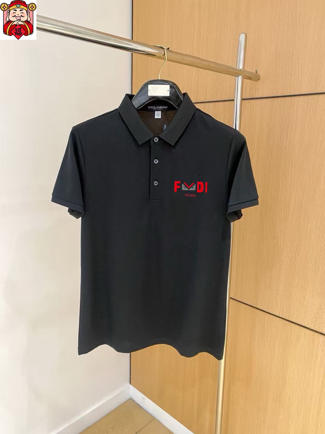 Fendi 品牌【FENDI 芬迪】2025夏季新款翻领 全球 男装 简约 从容百搭