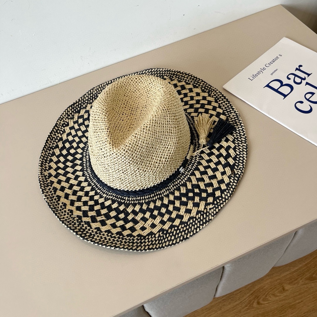 NO:353610,Chanel Chanel Bohemian new top hat, head circumference 57cm hat, straw hat fisherman hat baseball hat, hat, chanel, chanel, espadrilles, hatsChanel香奈儿波西米亚新款礼帽,头围57cm帽子草帽渔夫帽棒球帽,帽子,chanel,chanel,espadrilles,hats,hat