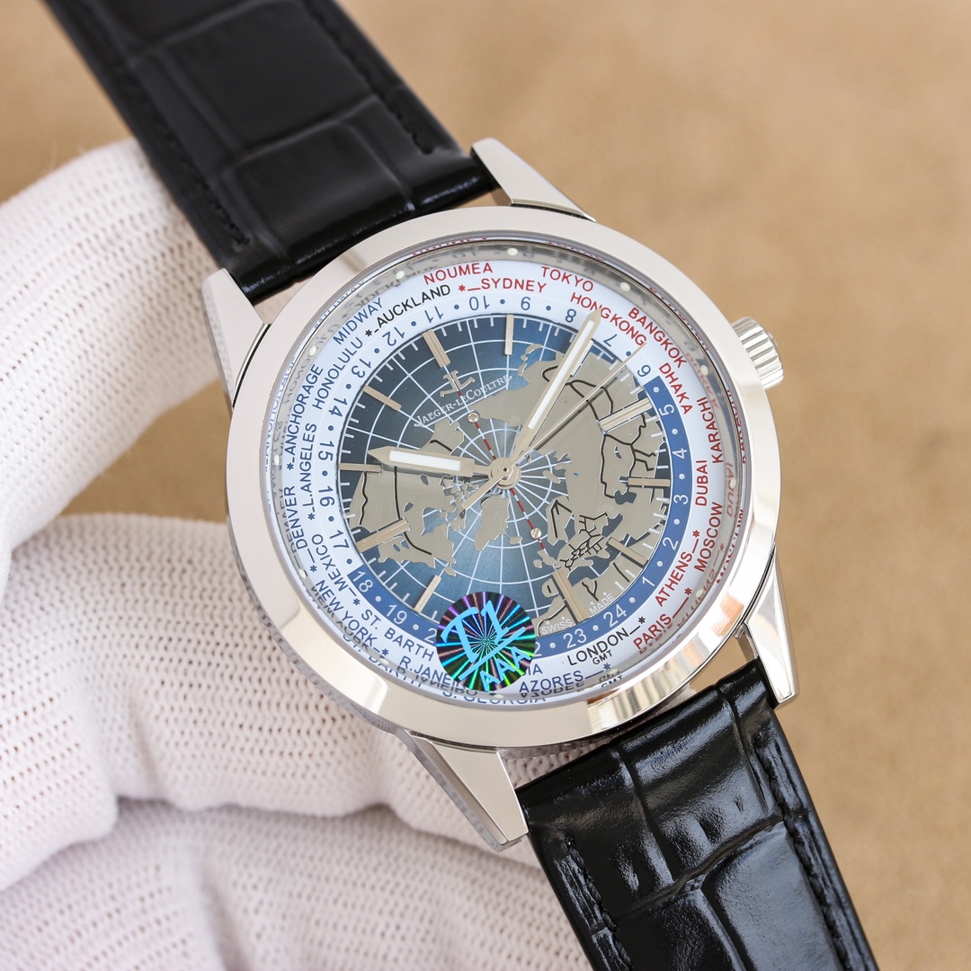 Jacker-LeCoultre Geophysical Observatory White Gold Watch with Super Nightlights - 图片 4
