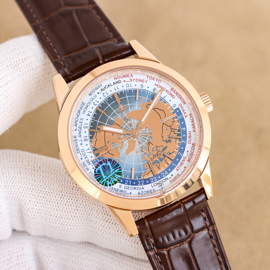 Jacker-LeCoultre Geophysical Observatory White Gold Watch with Super Nightlights - 图片 5