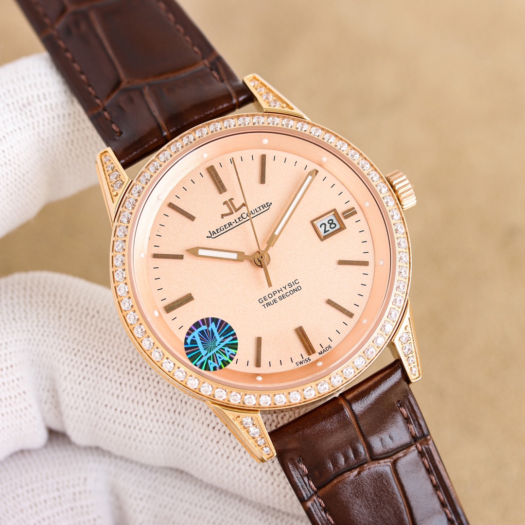 Jacker-LeCoultre Geophysical Observatory Wristwatch: White 2760, Gold 2875, Drilling 100 - 图片 3