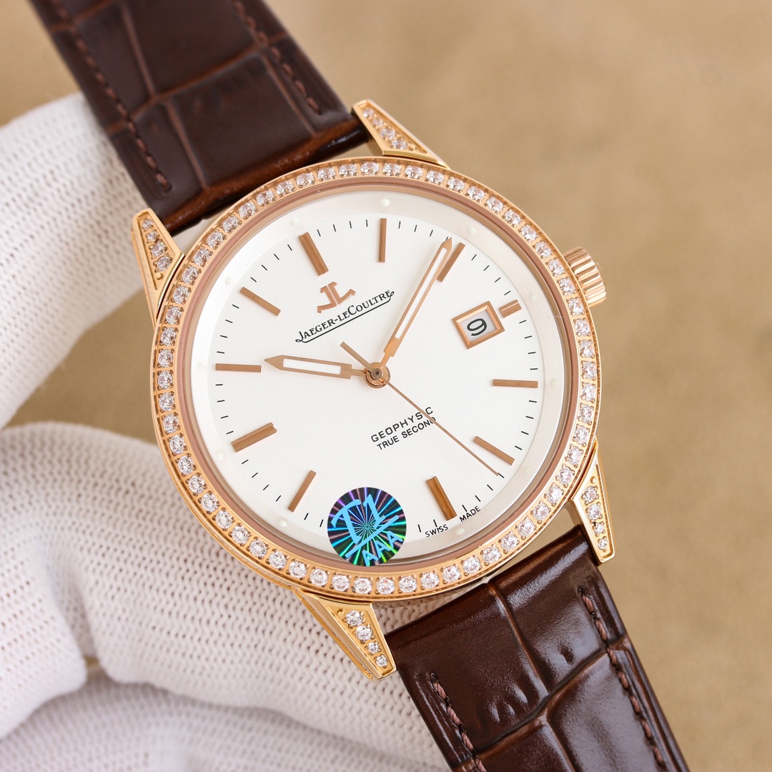 Jacker-LeCoultre Geophysical Observatory Wristwatch: White 2760, Gold 2875, Drilling 100 - 图片 2