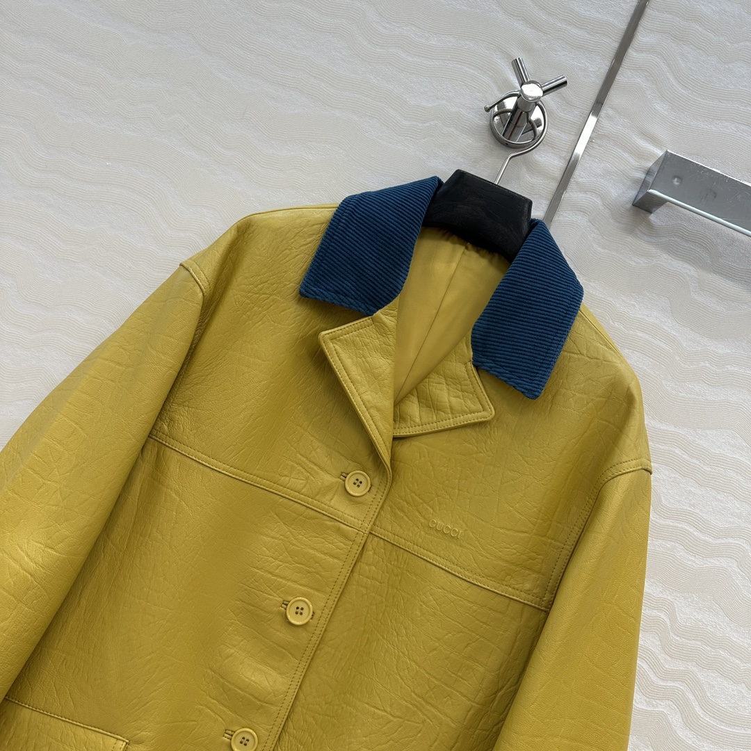P2208: High-End Female Outfit in New Zealand Sheep Skin, Retro Style, Three Colors - 图片 2