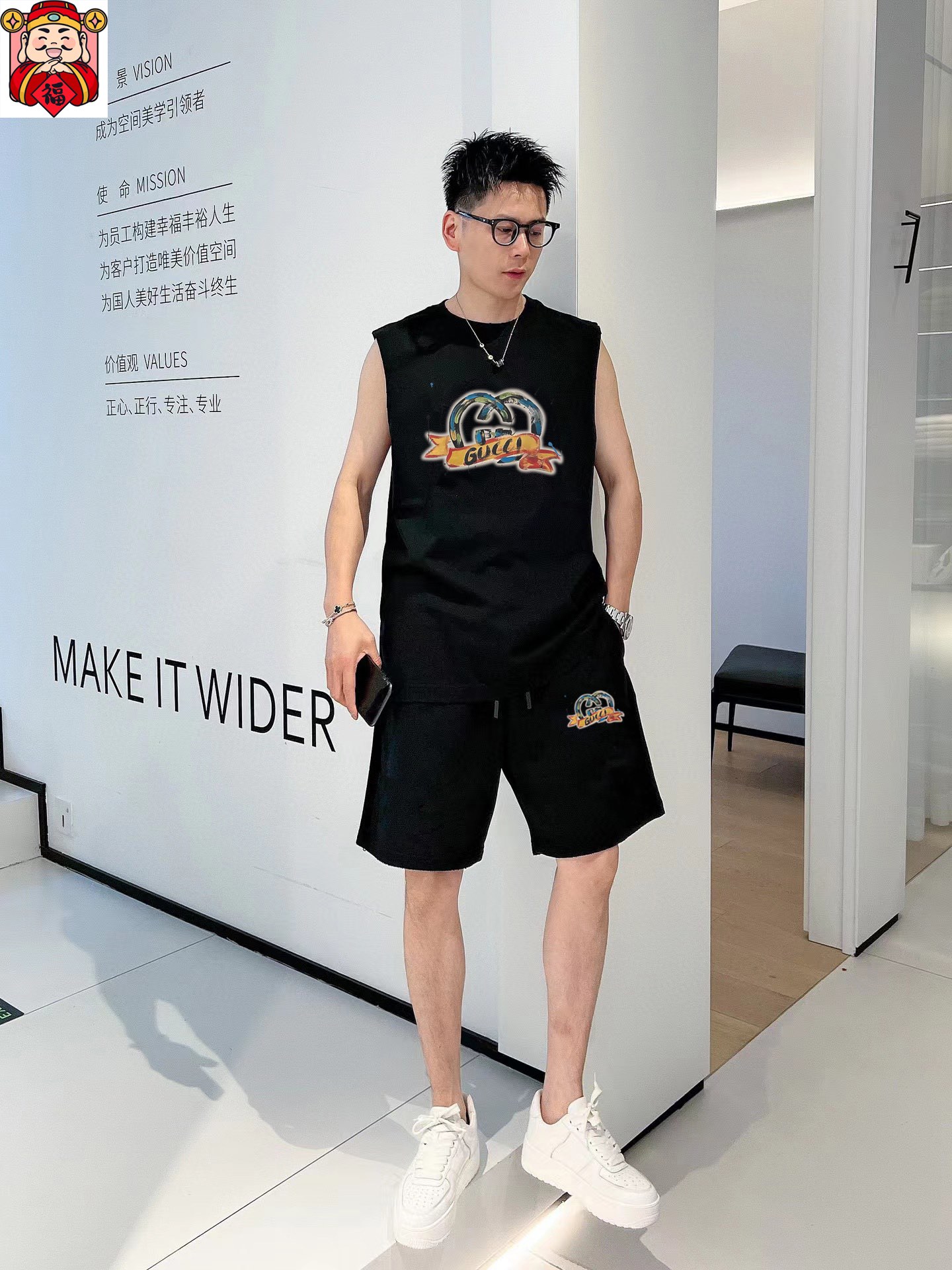 Gucci 品牌【GUCCI 古奇】2025春夏季新品背心套装