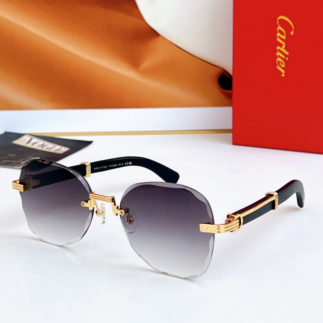  Cartier
MOD：CT0520S
Size：60口19 145
🔝🔝