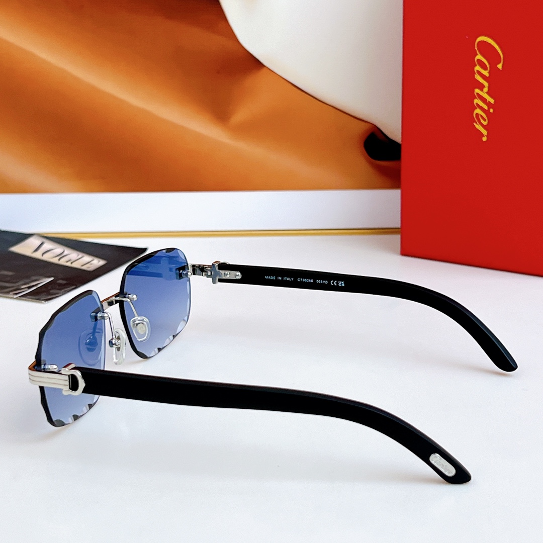  Cartier
MOD：CT0526S
Size：59口17 140
🔝🔝
