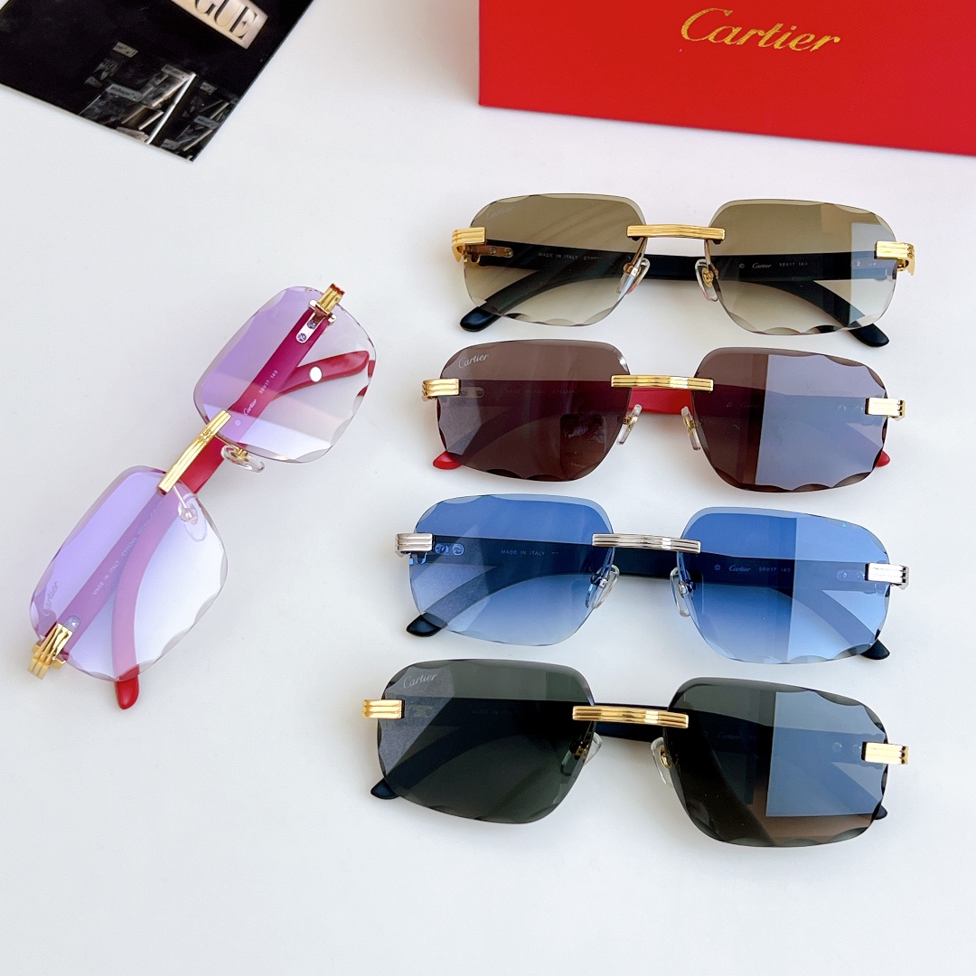  Cartier
MOD：CT0526S
Size：59口17 140
🔝🔝
