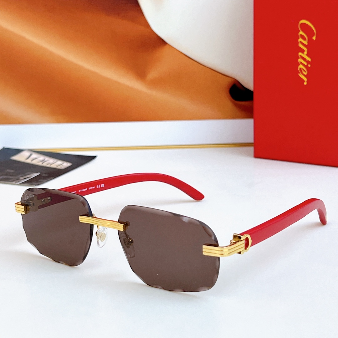  Cartier
MOD：CT0526S
Size：59口17 140
🔝🔝