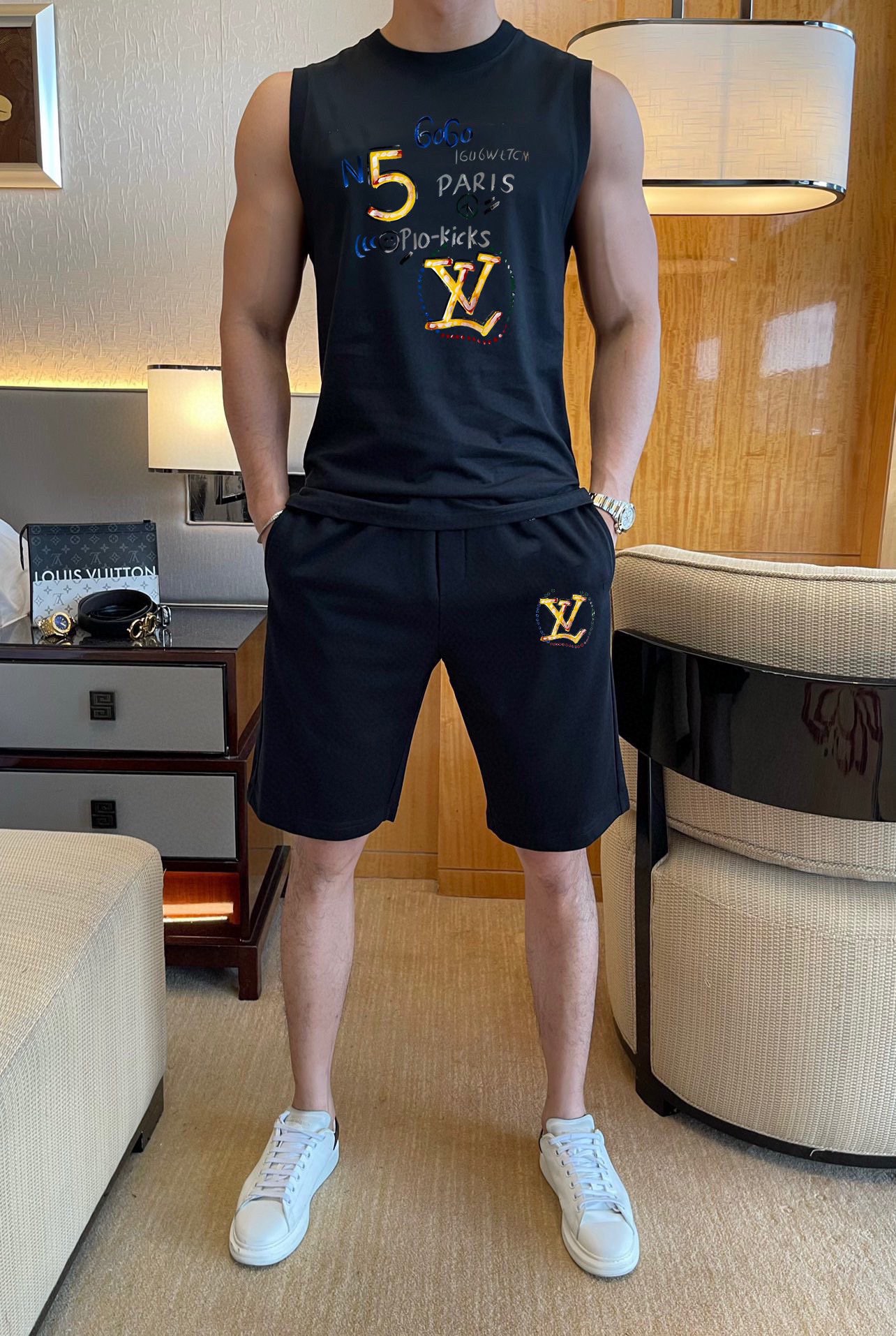 Louis Vuitton 品牌【LV路易威登】2025春夏季新品背心套装