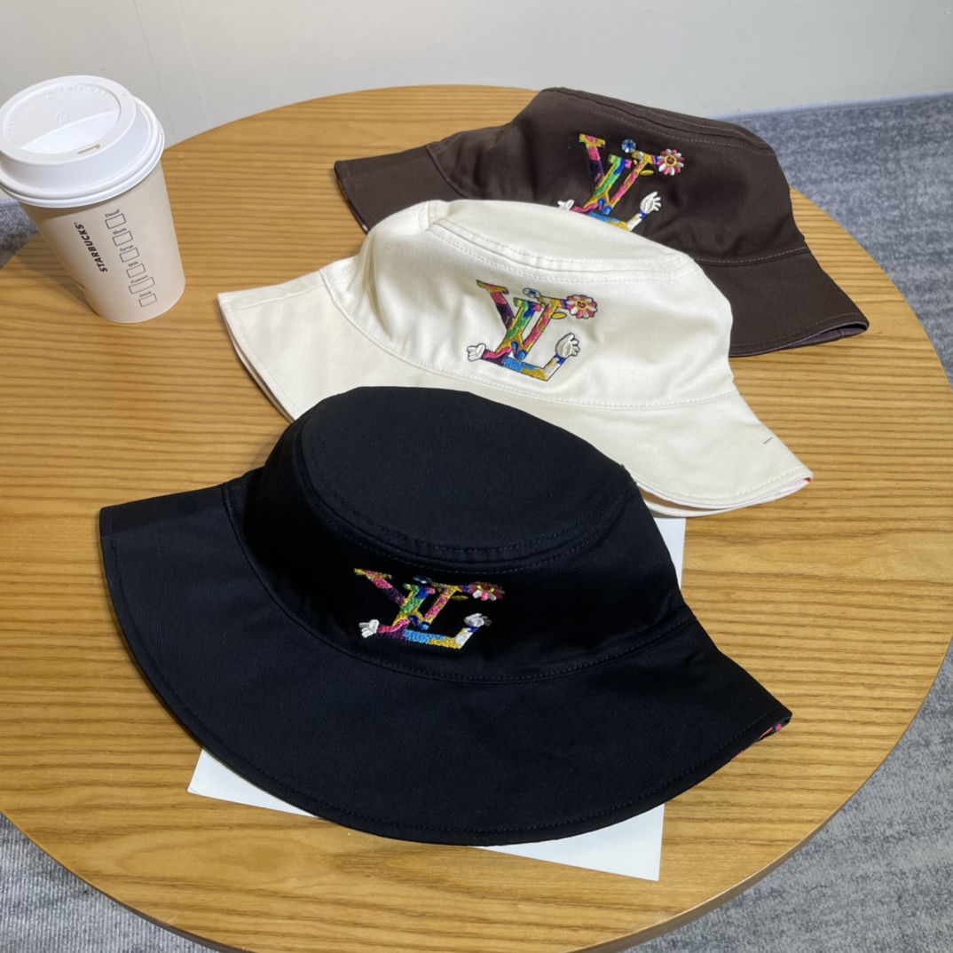 Lv双面渔夫帽P60