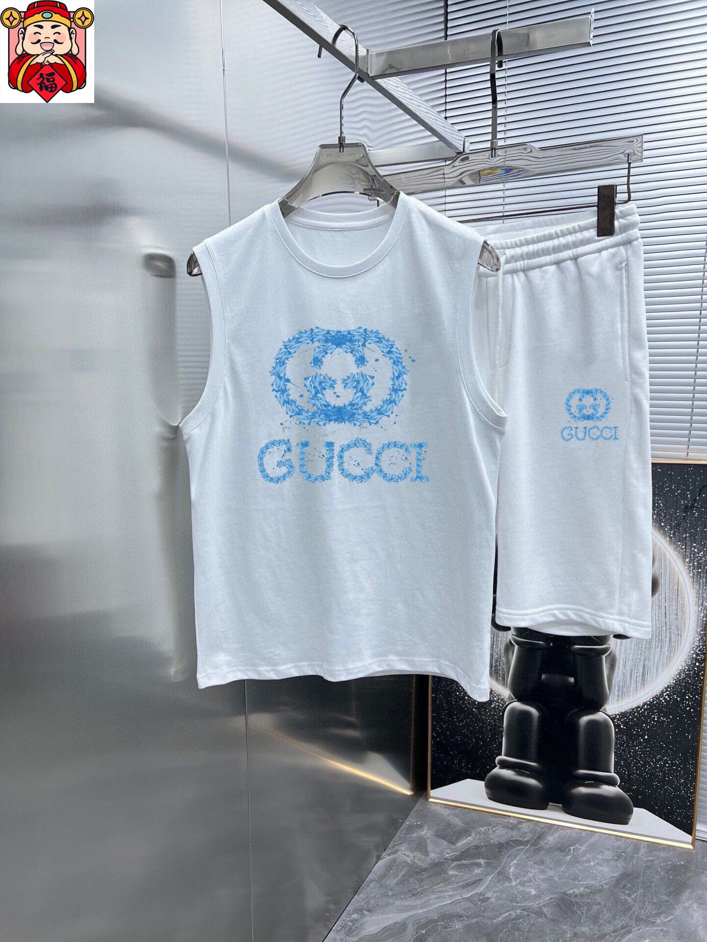 Gucci 品牌【GUCCI 古奇】2025春夏季新品背心套装