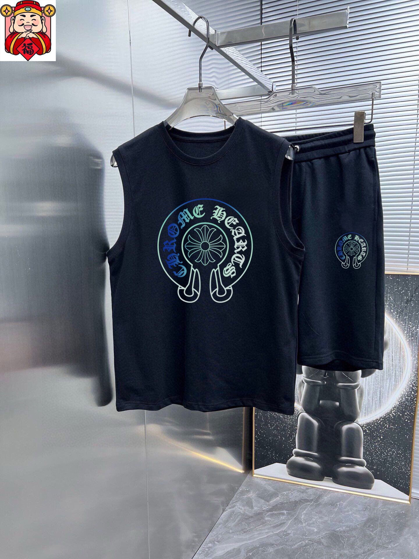 Chrome Hearts 品牌【ChampionHearts 克罗心】2025春夏季新品背心套装