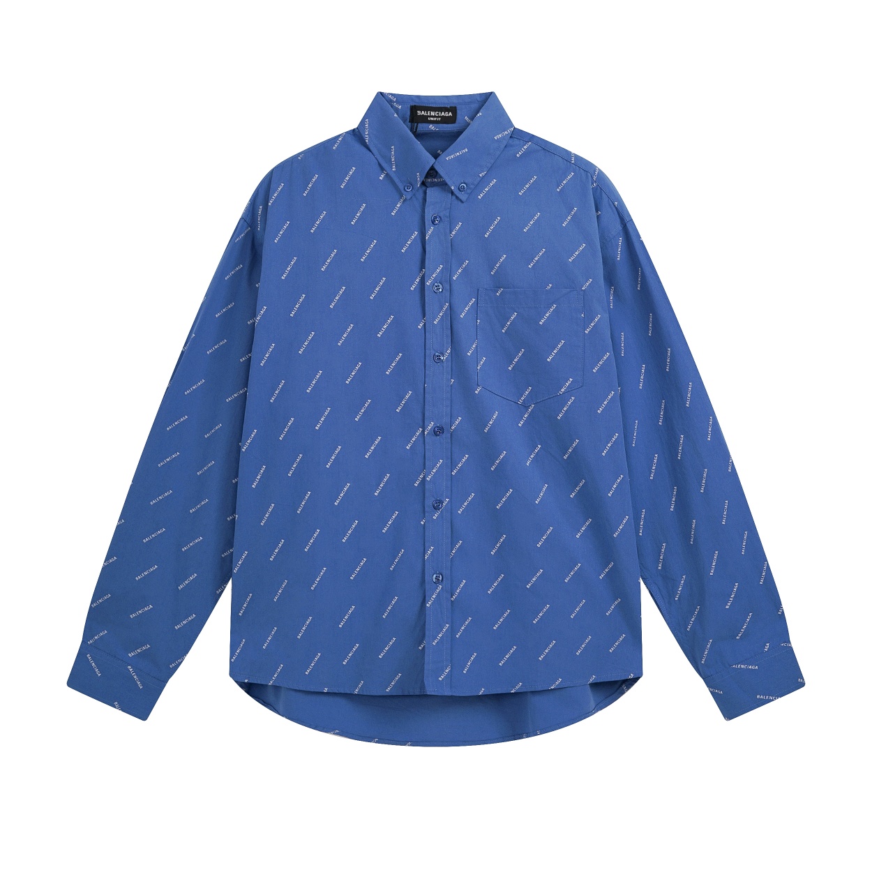Balenciaga ロゴ長袖シャツ - 快適な着心地と洗練されたデザイン