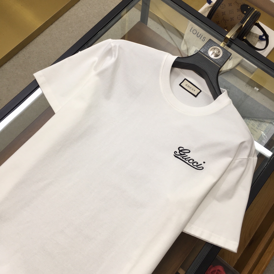 2025 Summer: P625 T-shirt with High-End Design and Custom Silk Cotton - 图片 2