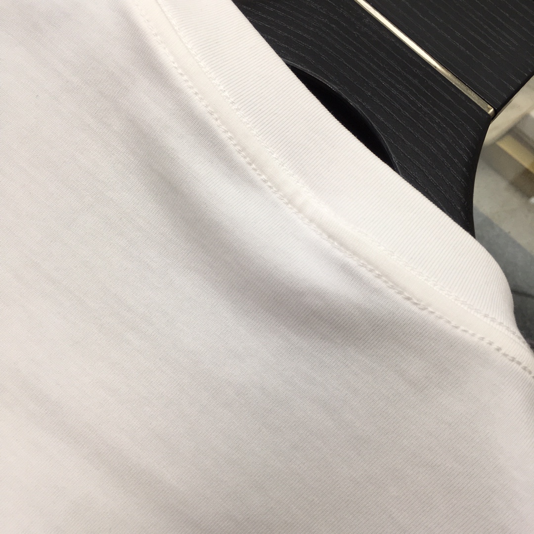 2025 Summer: P625 T-shirt with High-End Design and Custom Silk Cotton - 图片 9