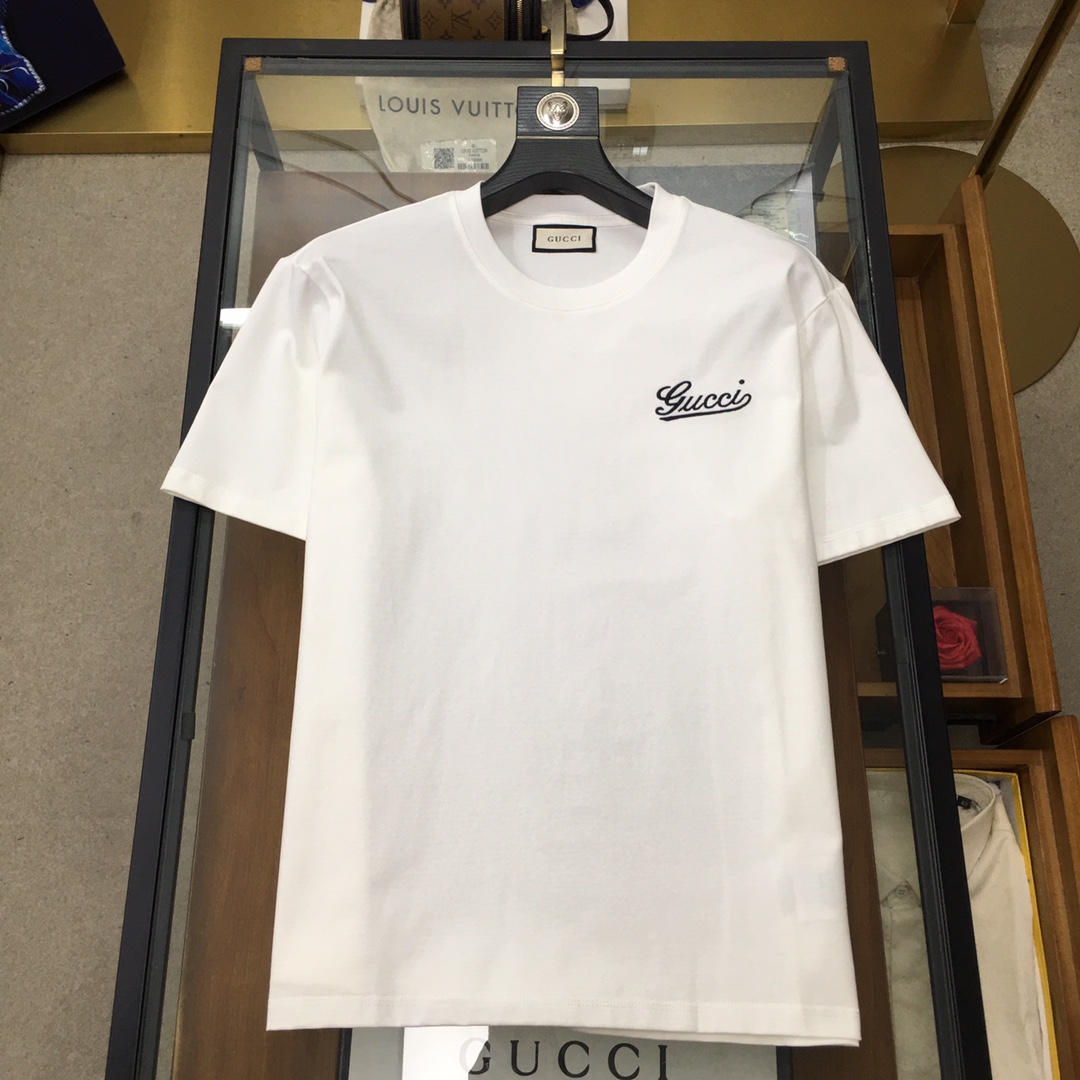 2025 Summer: P625 T-shirt with High-End Design and Custom Silk Cotton - 图片 3