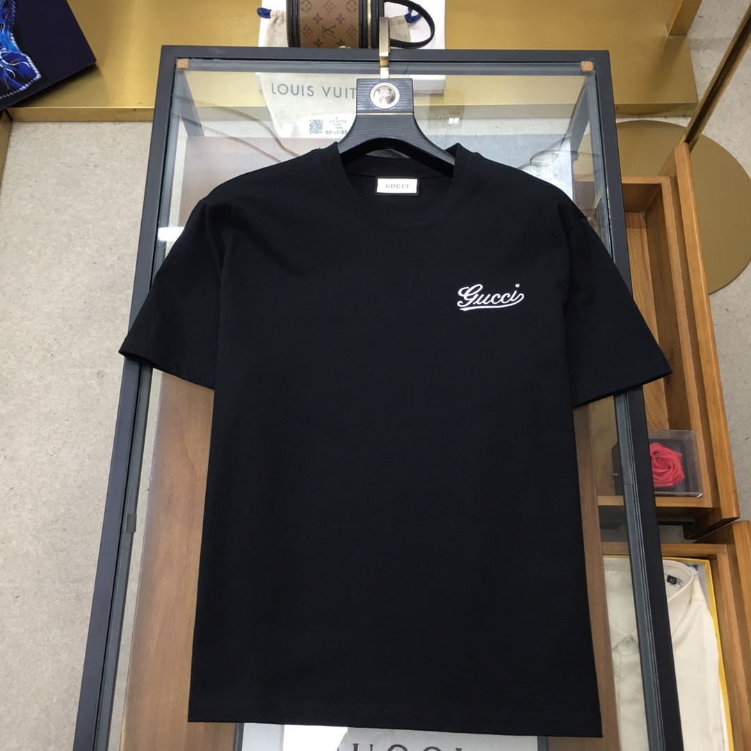 2025 Summer: P625 T-shirt with High-End Design and Custom Silk Cotton - 图片 4