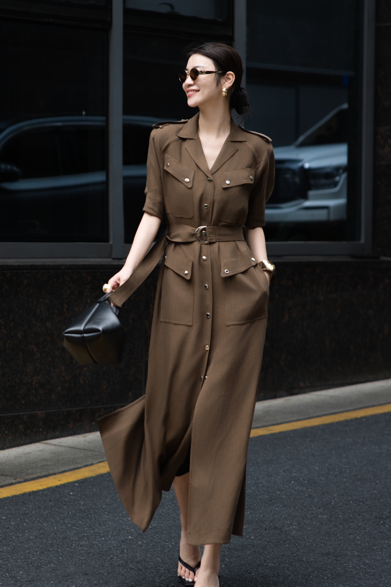 “BC Packed High-Quality Women’s Dress: Fashionable, One-Size-Fits-All Craftsmanship” - 图片 5