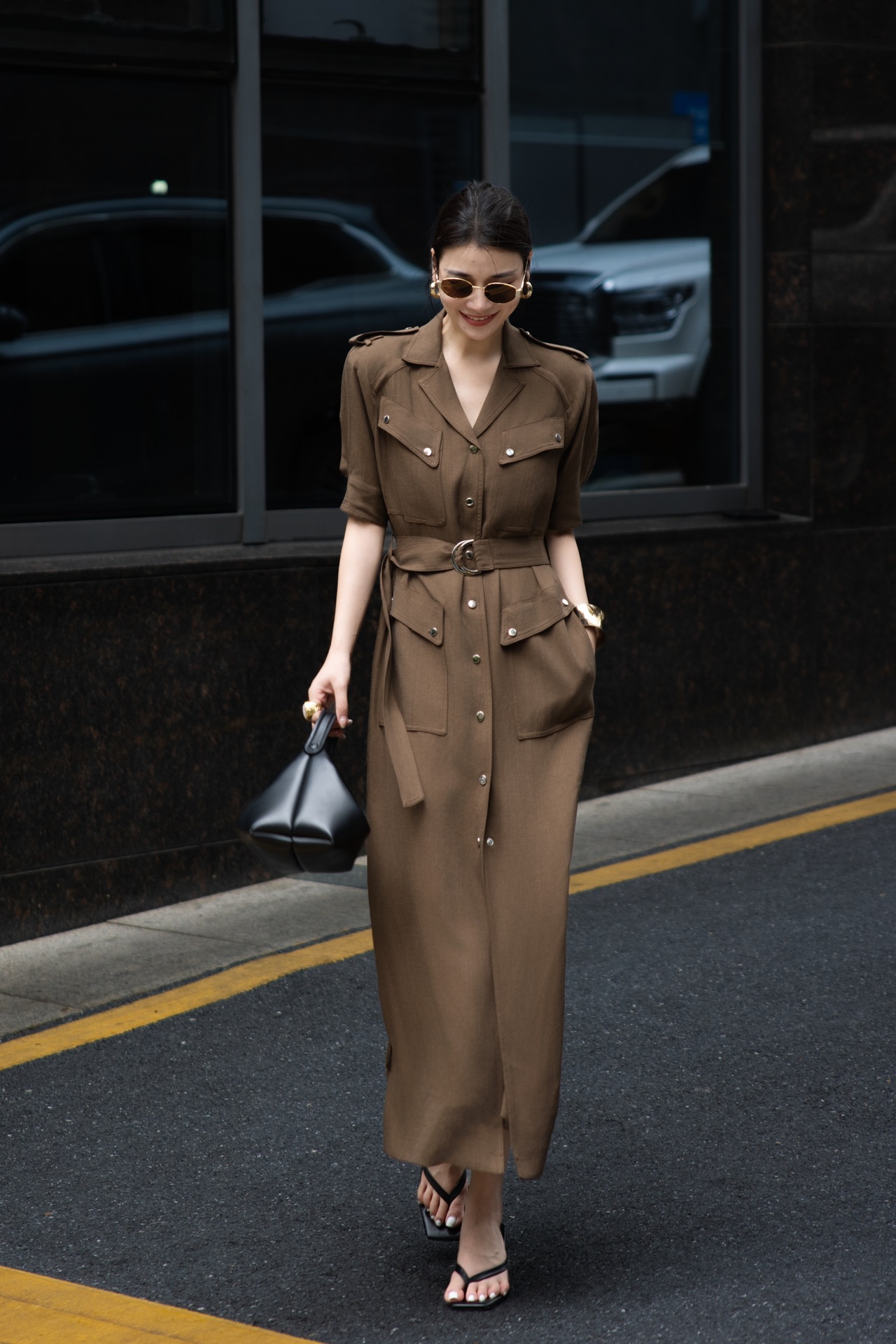 “BC Packed High-Quality Women’s Dress: Fashionable, One-Size-Fits-All Craftsmanship” - 图片 6