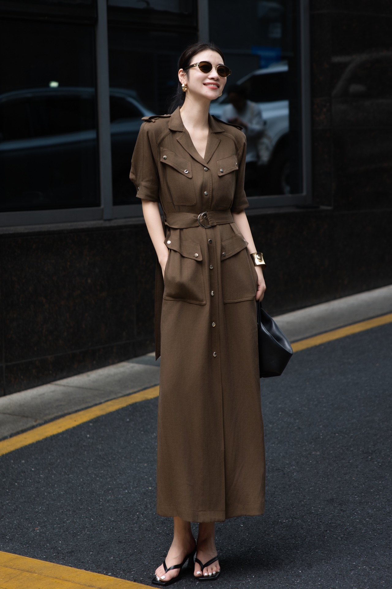 “BC Packed High-Quality Women’s Dress: Fashionable, One-Size-Fits-All Craftsmanship”