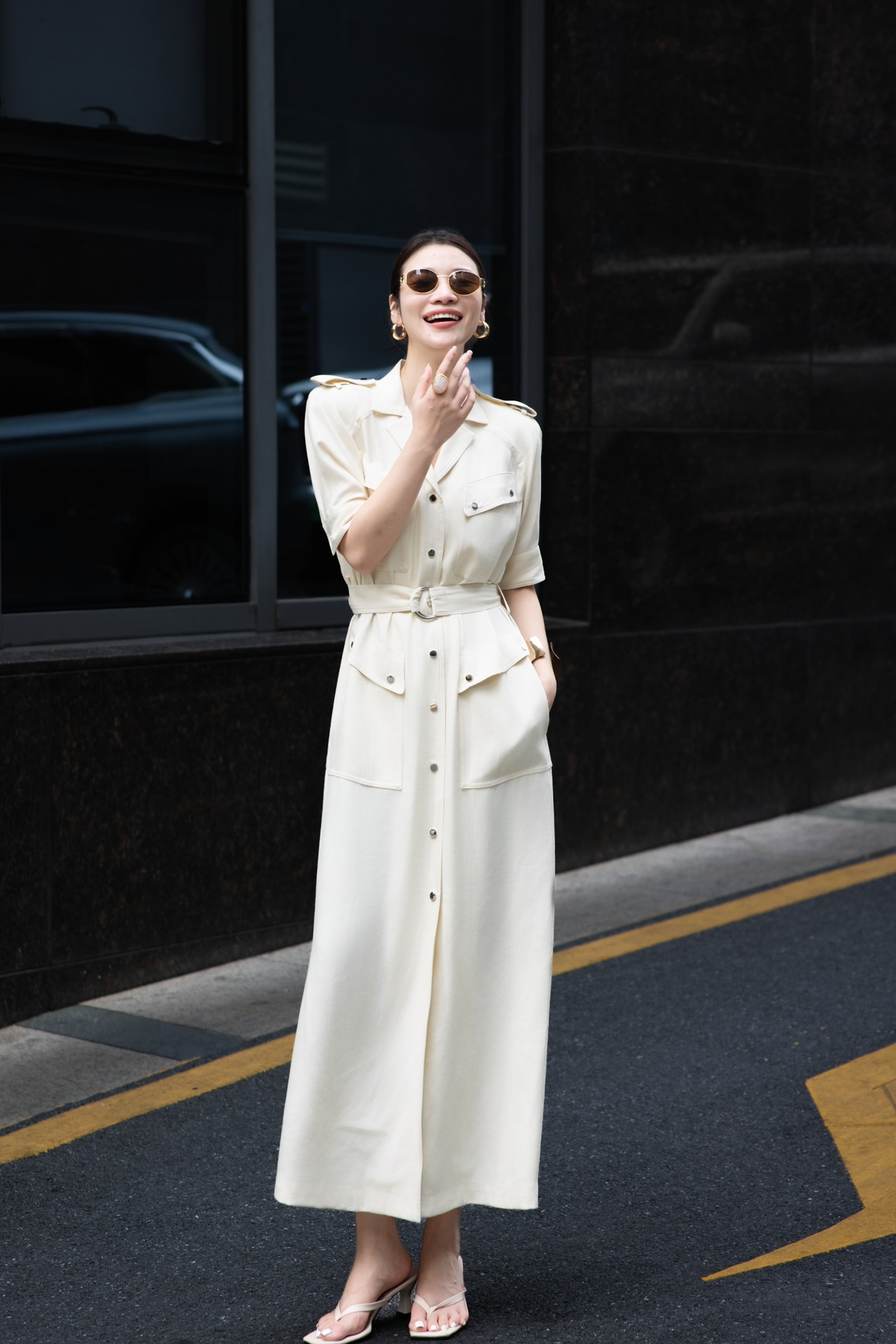 “BC Packed High-Quality Women’s Dress: Fashionable, One-Size-Fits-All Craftsmanship for a Fancy Look” - 图片 2