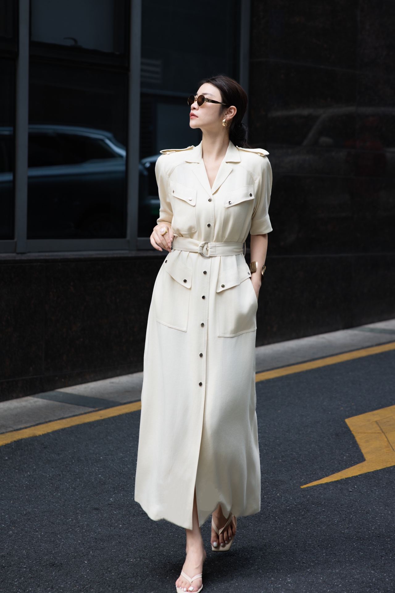“BC Packed High-Quality Women’s Dress: Fashionable, One-Size-Fits-All Craftsmanship for a Fancy Look” - 图片 6