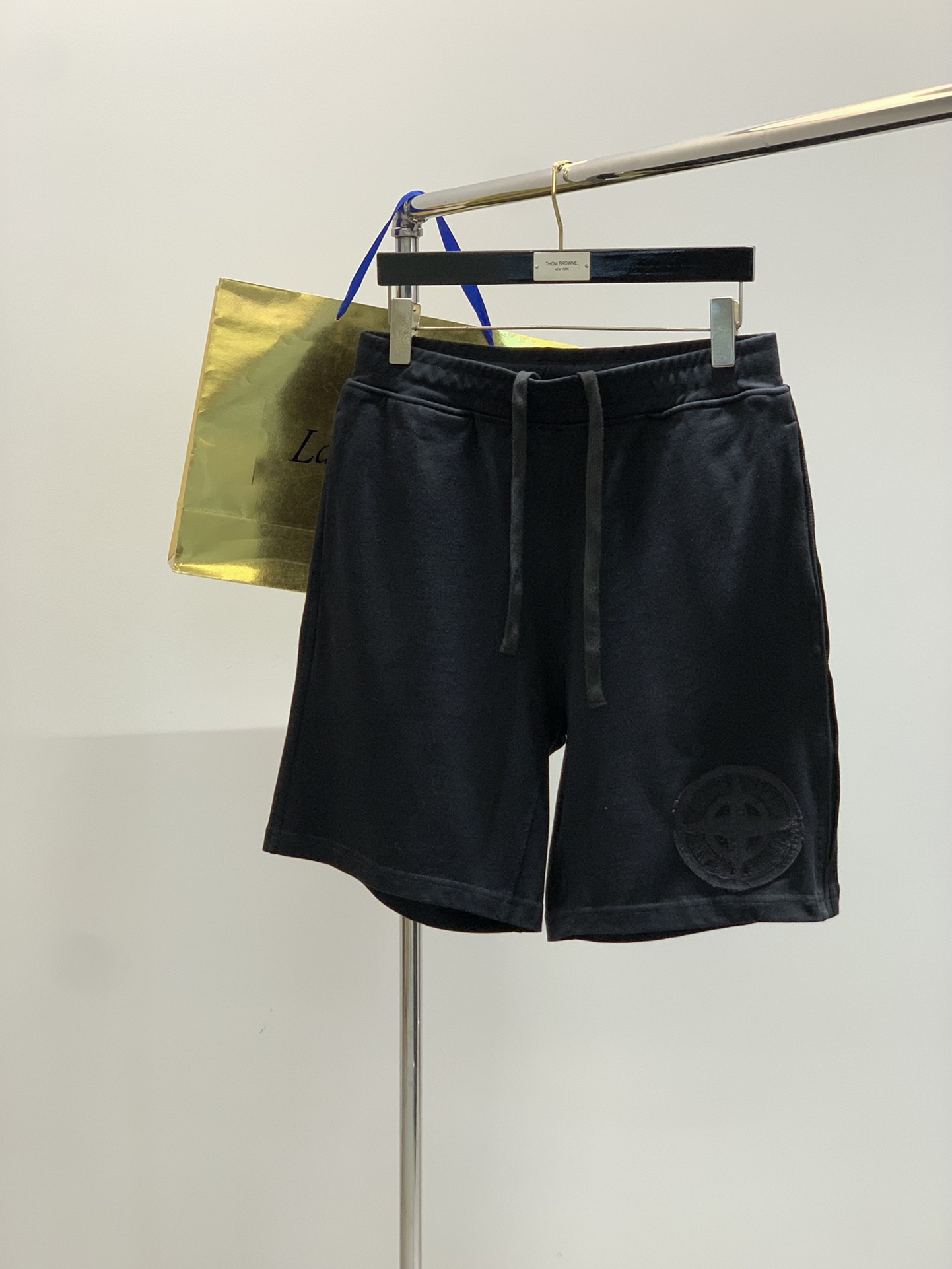 Stone Island Classic Tart Shorts with Compass Design – 2025SS Customized Edition