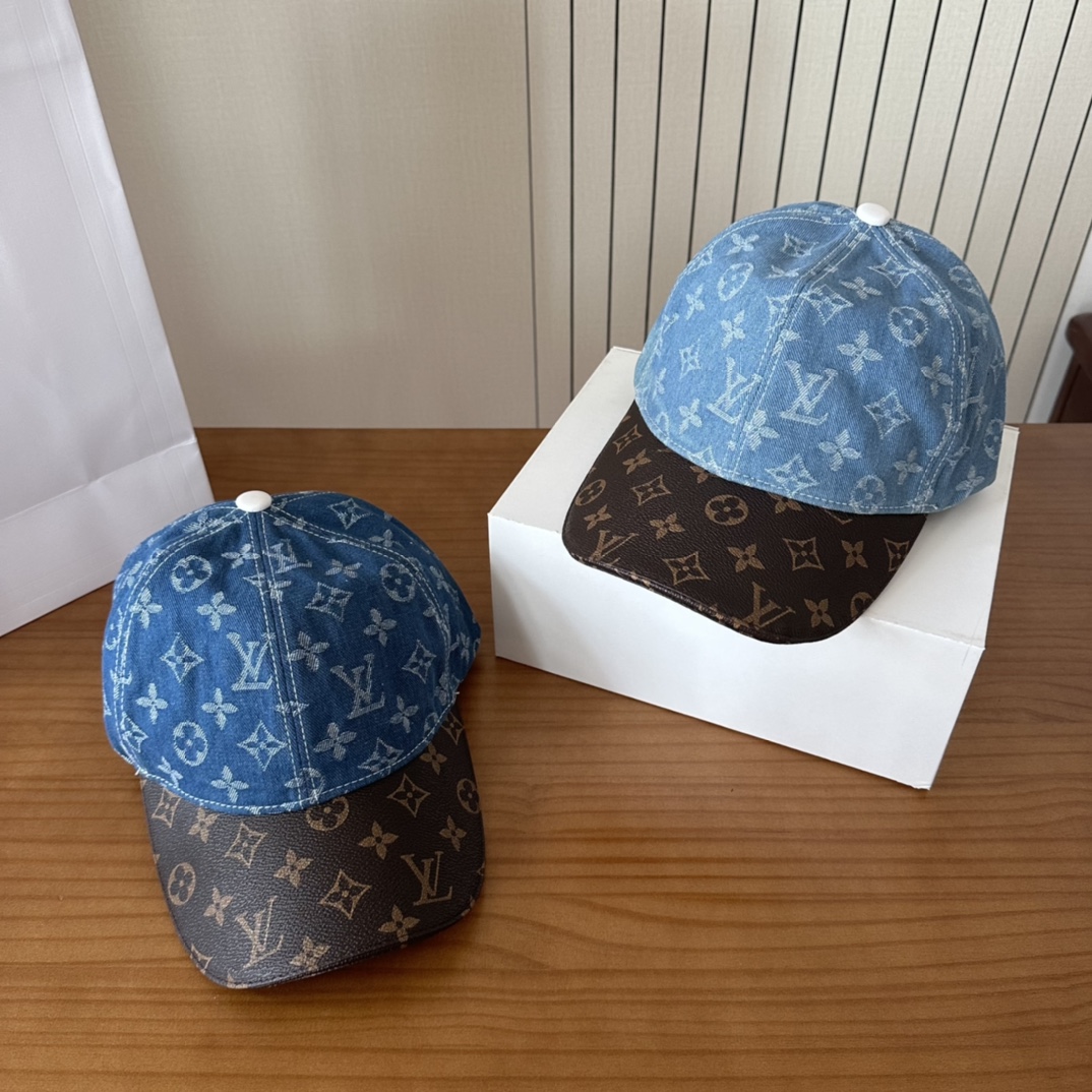 

LV路易威登棒球帽  轻盈透气。完美版型，独家实物拍摄，男女适用